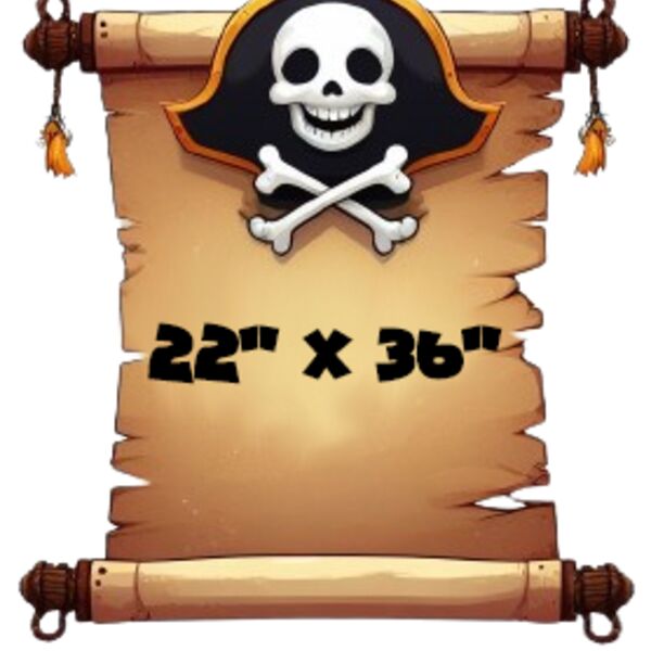 22x36 DTF Transfer: Upload Gang Thumbnail