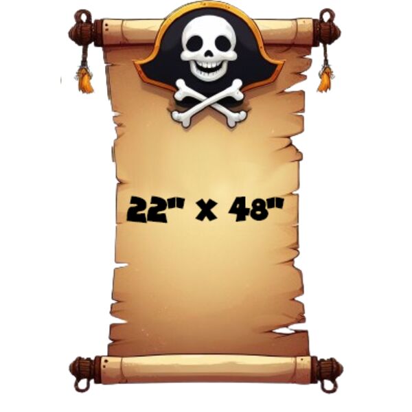 22x48 DTF Transfer: Upload Gang Thumbnail