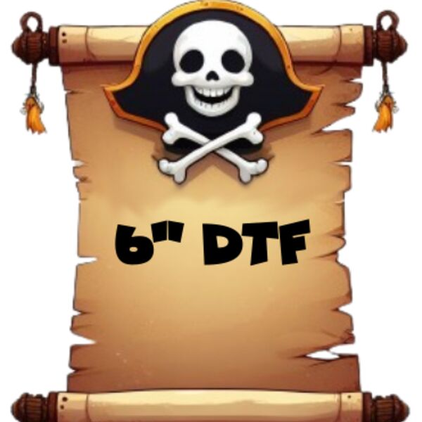 6" x 6" DTF Transfer Thumbnail