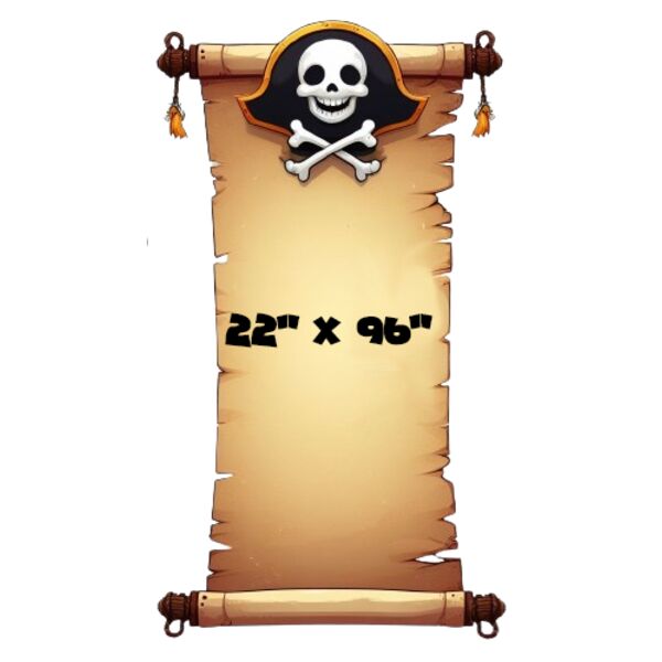 22x96 DTF Transfer: Upload Gang Thumbnail