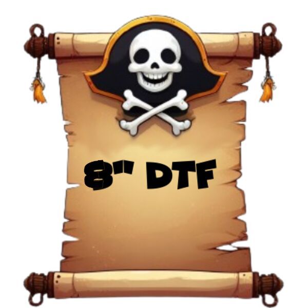 8" x 8" DTF Transfer Thumbnail