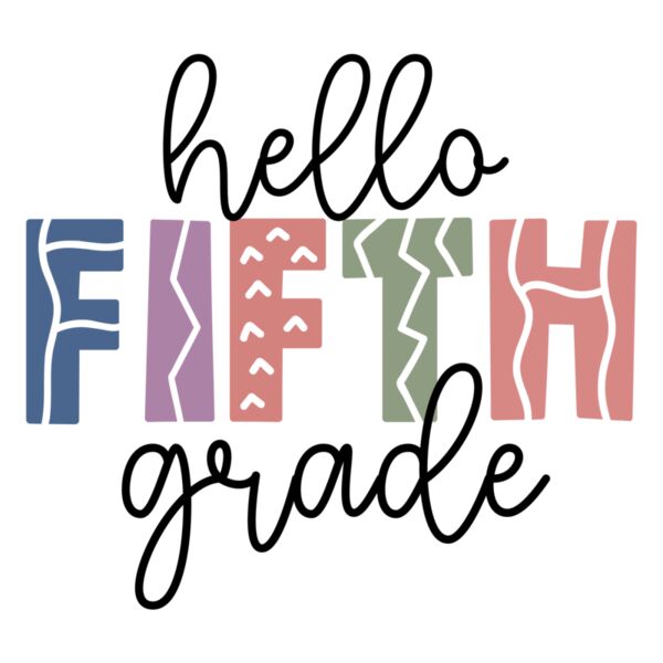 Hello Fifth Grade Thumbnail