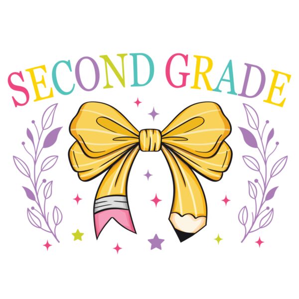 Second Grade Pencil Bow Thumbnail