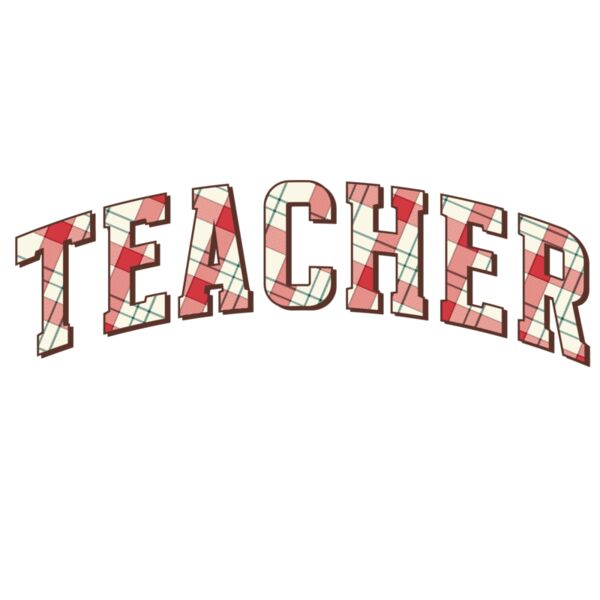 Christmas Teacher Plaid Thumbnail