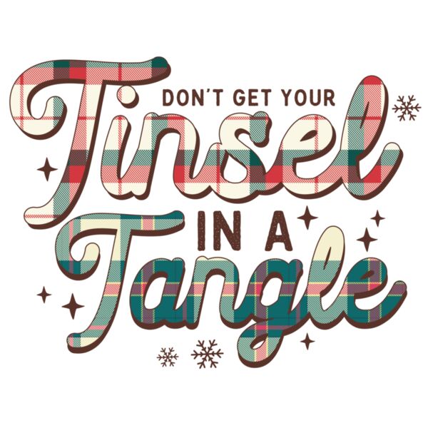 Tinsel in a tangle Thumbnail