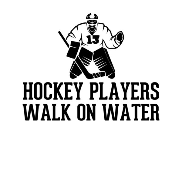 Hockey players walk on water Thumbnail