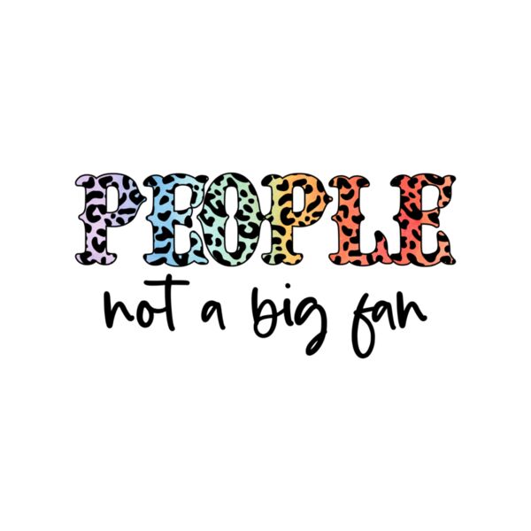 People not a big fan Thumbnail