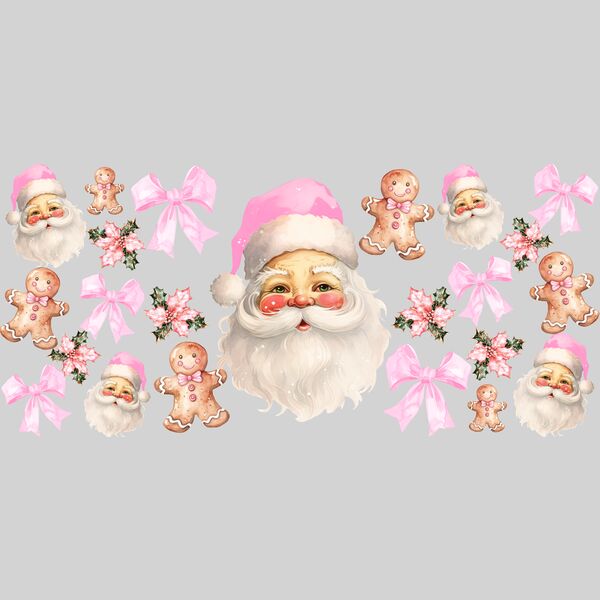 Pink Santa wrap Thumbnail