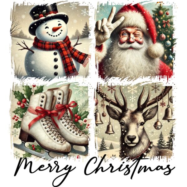 Retro Merry Christmas Thumbnail